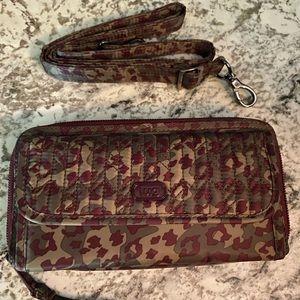 Lug kickflip 3 convertible RFID wallet